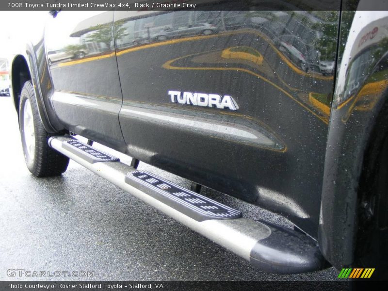 Black / Graphite Gray 2008 Toyota Tundra Limited CrewMax 4x4
