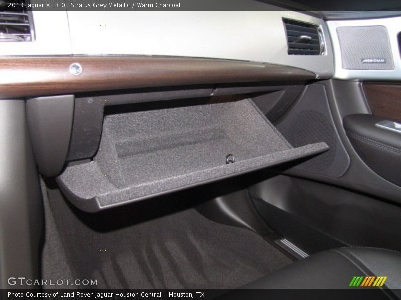 Stratus Grey Metallic / Warm Charcoal 2013 Jaguar XF 3.0