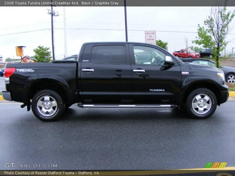 Black / Graphite Gray 2008 Toyota Tundra Limited CrewMax 4x4