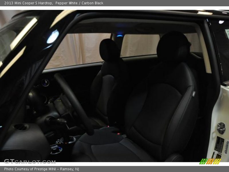 Pepper White / Carbon Black 2013 Mini Cooper S Hardtop