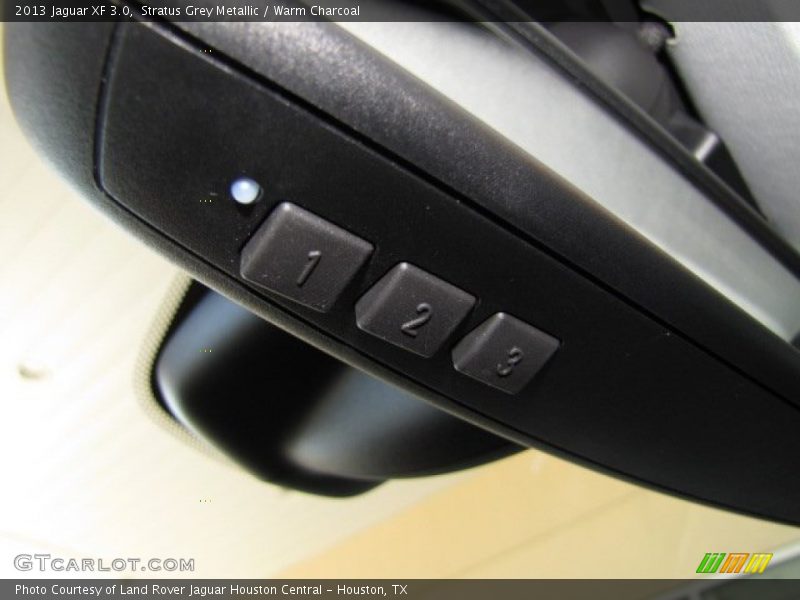 Stratus Grey Metallic / Warm Charcoal 2013 Jaguar XF 3.0