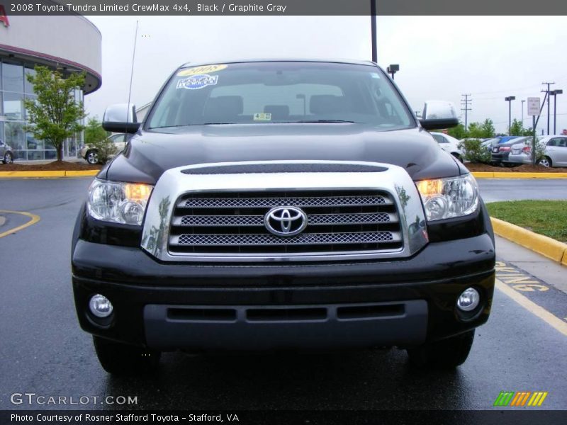 Black / Graphite Gray 2008 Toyota Tundra Limited CrewMax 4x4