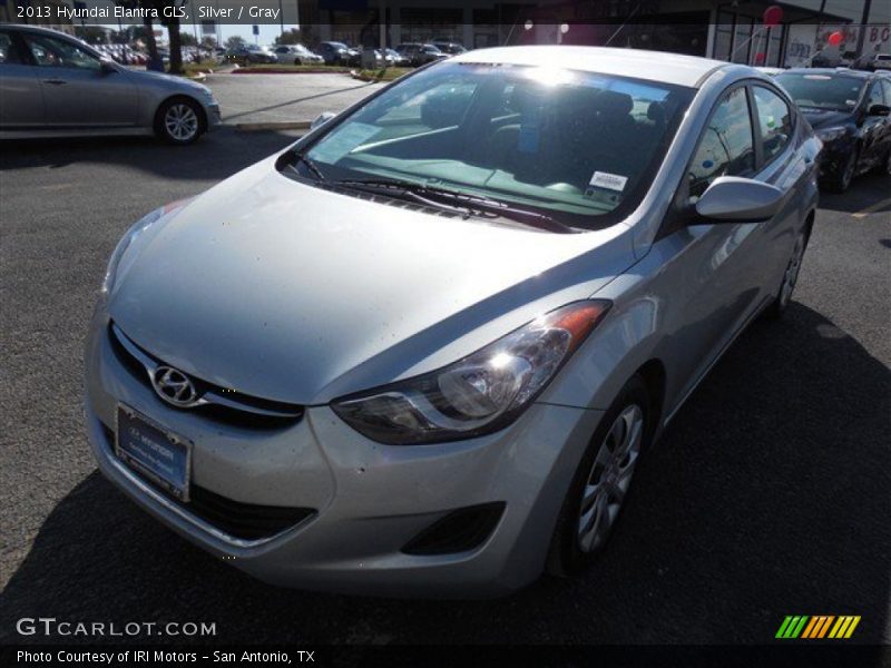 Silver / Gray 2013 Hyundai Elantra GLS