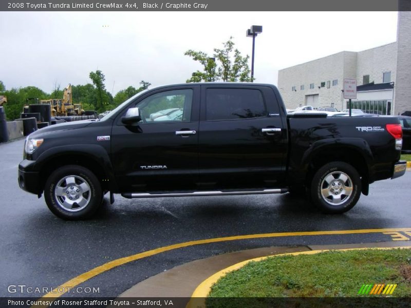 Black / Graphite Gray 2008 Toyota Tundra Limited CrewMax 4x4