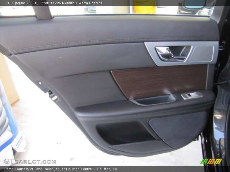 Stratus Grey Metallic / Warm Charcoal 2013 Jaguar XF 3.0