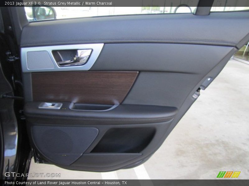 Stratus Grey Metallic / Warm Charcoal 2013 Jaguar XF 3.0