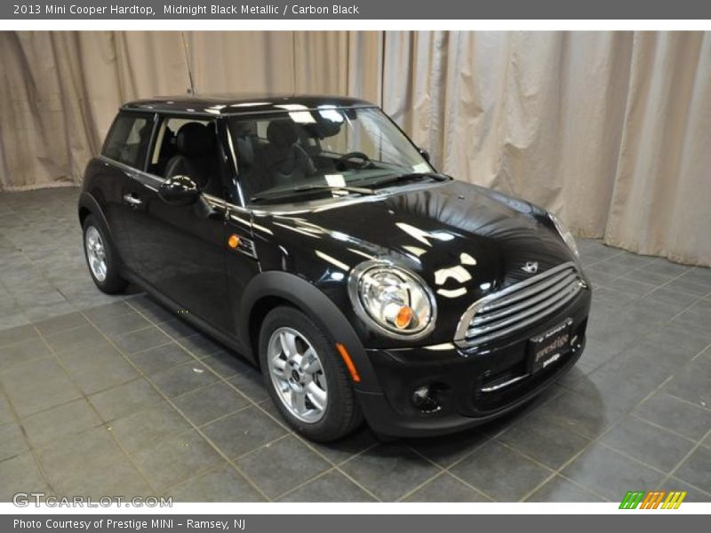 Midnight Black Metallic / Carbon Black 2013 Mini Cooper Hardtop