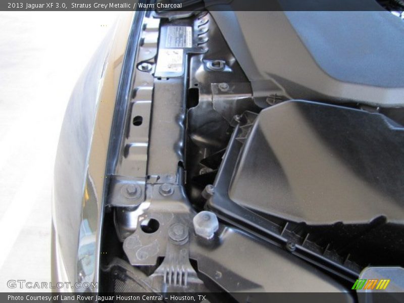 Stratus Grey Metallic / Warm Charcoal 2013 Jaguar XF 3.0
