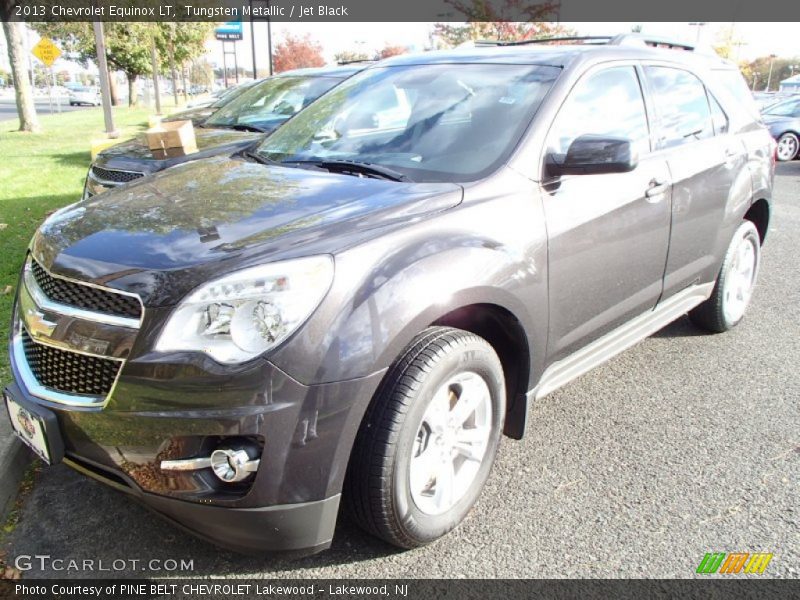 Tungsten Metallic / Jet Black 2013 Chevrolet Equinox LT