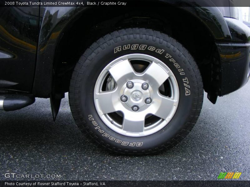 Black / Graphite Gray 2008 Toyota Tundra Limited CrewMax 4x4