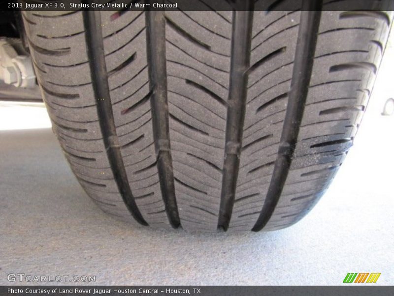 Stratus Grey Metallic / Warm Charcoal 2013 Jaguar XF 3.0