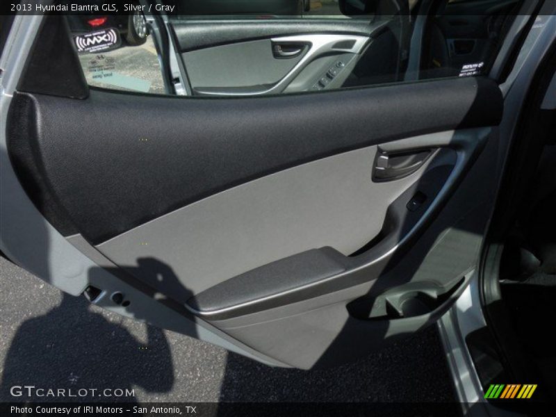 Silver / Gray 2013 Hyundai Elantra GLS