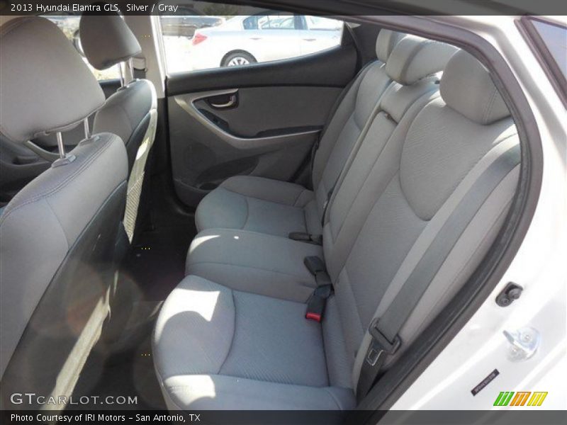 Silver / Gray 2013 Hyundai Elantra GLS