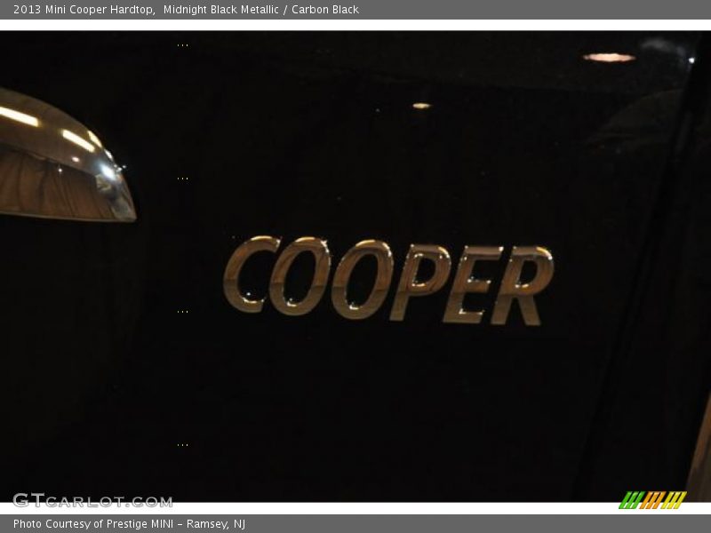 Midnight Black Metallic / Carbon Black 2013 Mini Cooper Hardtop