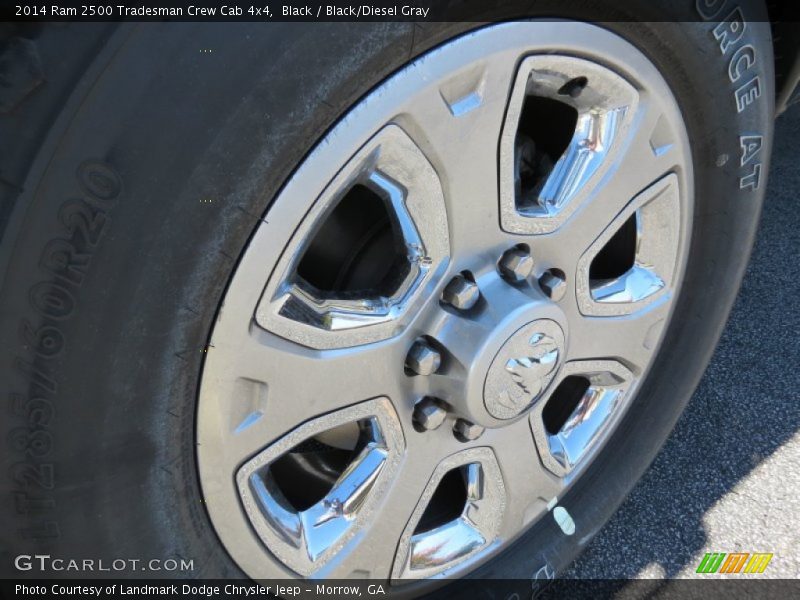Black / Black/Diesel Gray 2014 Ram 2500 Tradesman Crew Cab 4x4