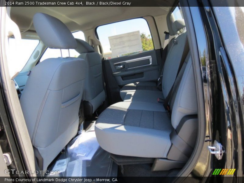 Black / Black/Diesel Gray 2014 Ram 2500 Tradesman Crew Cab 4x4
