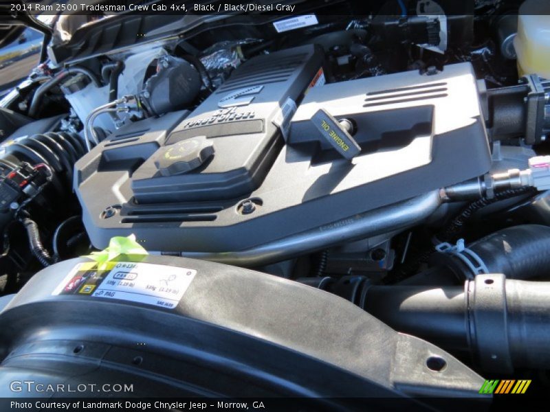Black / Black/Diesel Gray 2014 Ram 2500 Tradesman Crew Cab 4x4
