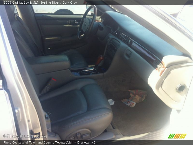 Sterling Silver / Dark Gray 2003 Cadillac Seville SLS