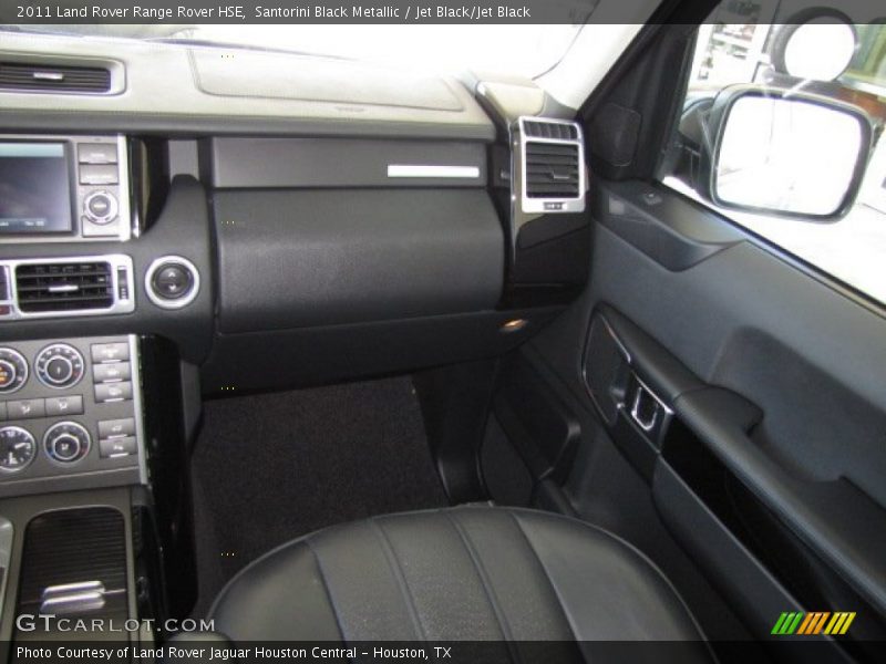 Santorini Black Metallic / Jet Black/Jet Black 2011 Land Rover Range Rover HSE