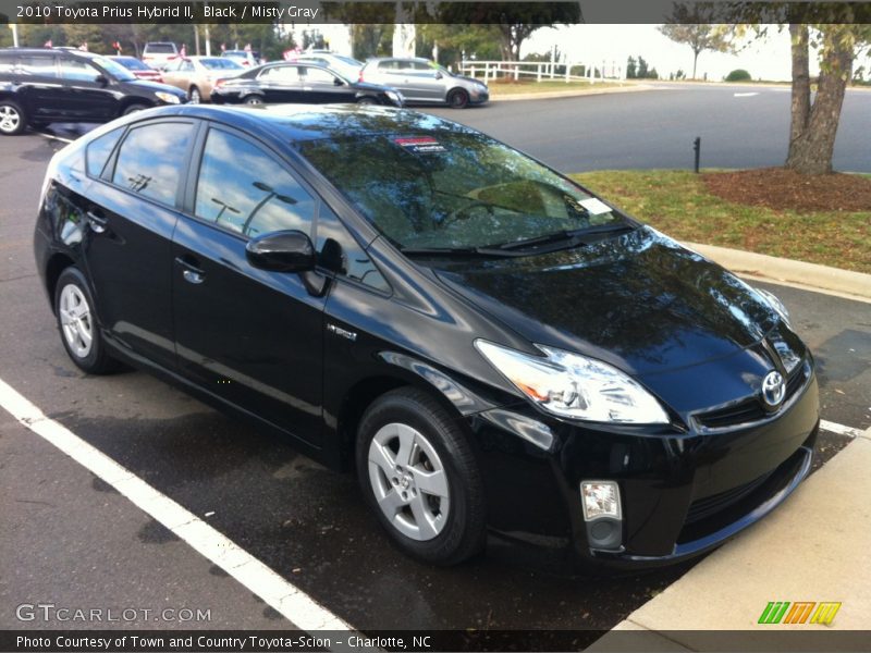 Black / Misty Gray 2010 Toyota Prius Hybrid II