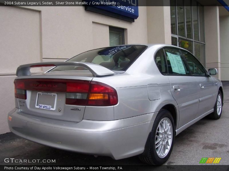 Silver Stone Metallic / Gray Moquette 2004 Subaru Legacy L Sedan