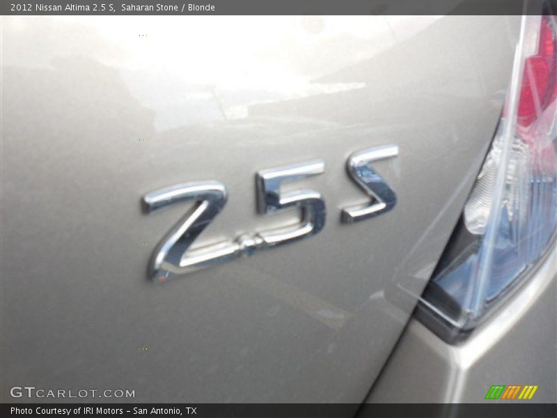 Saharan Stone / Blonde 2012 Nissan Altima 2.5 S