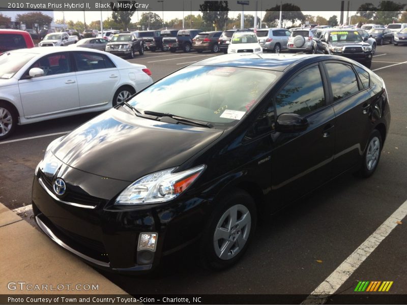 Black / Misty Gray 2010 Toyota Prius Hybrid II