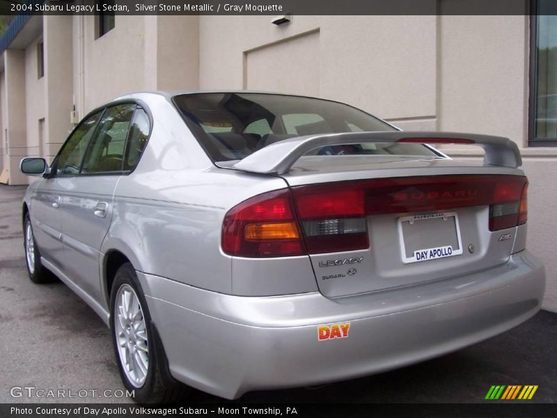 Silver Stone Metallic / Gray Moquette 2004 Subaru Legacy L Sedan