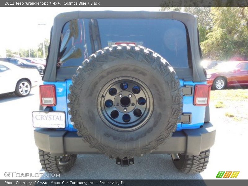 Cosmos Blue / Black 2012 Jeep Wrangler Sport 4x4
