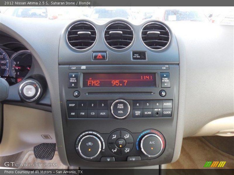 Saharan Stone / Blonde 2012 Nissan Altima 2.5 S