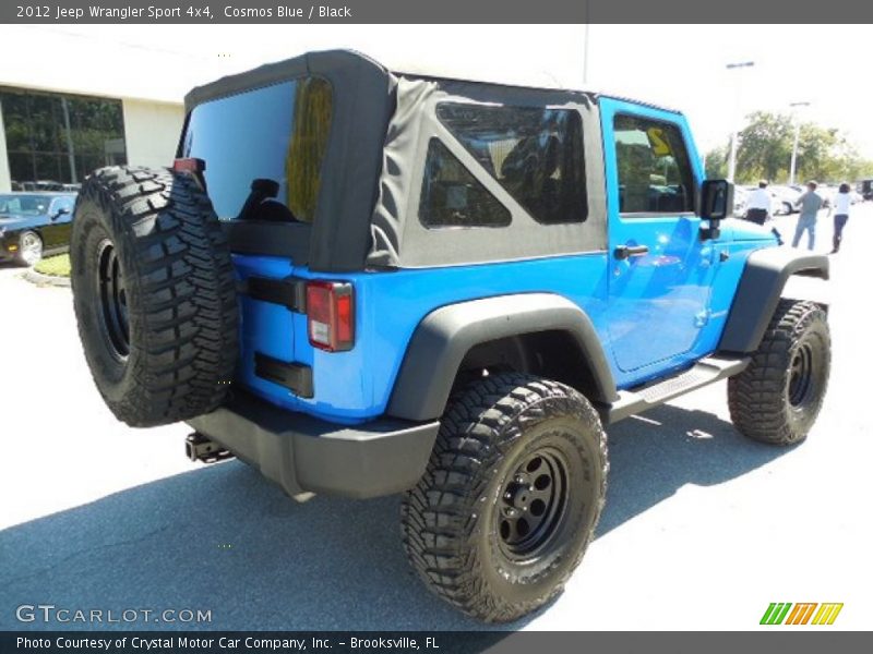 Cosmos Blue / Black 2012 Jeep Wrangler Sport 4x4