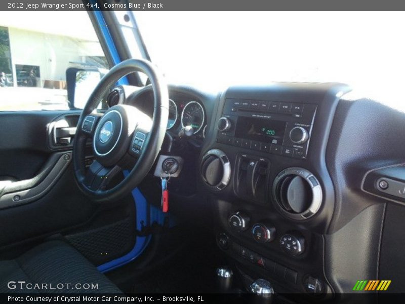 Cosmos Blue / Black 2012 Jeep Wrangler Sport 4x4