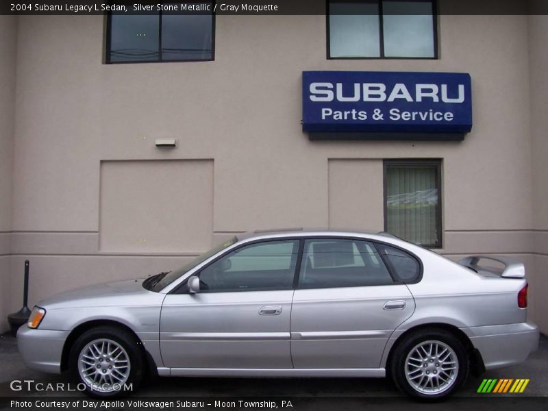 Silver Stone Metallic / Gray Moquette 2004 Subaru Legacy L Sedan
