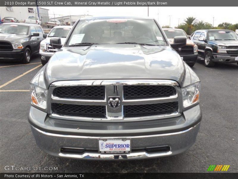 Mineral Gray Metallic / Light Pebble Beige/Bark Brown 2010 Dodge Ram 1500 SLT Crew Cab