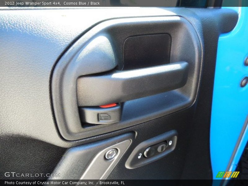 Cosmos Blue / Black 2012 Jeep Wrangler Sport 4x4