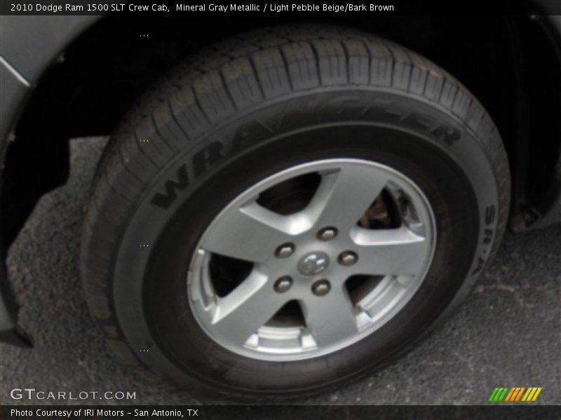 Mineral Gray Metallic / Light Pebble Beige/Bark Brown 2010 Dodge Ram 1500 SLT Crew Cab