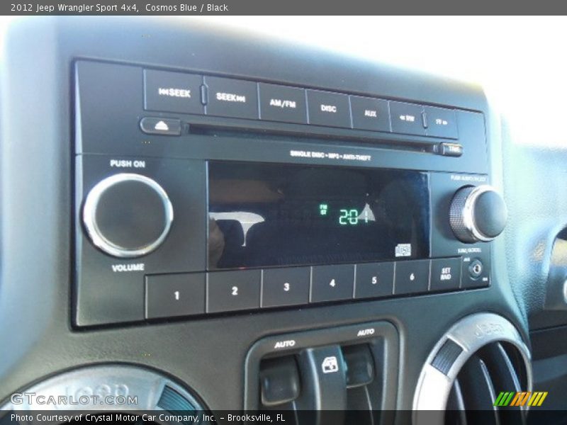 Cosmos Blue / Black 2012 Jeep Wrangler Sport 4x4