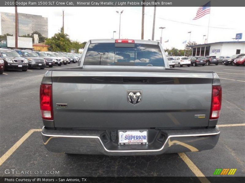 Mineral Gray Metallic / Light Pebble Beige/Bark Brown 2010 Dodge Ram 1500 SLT Crew Cab