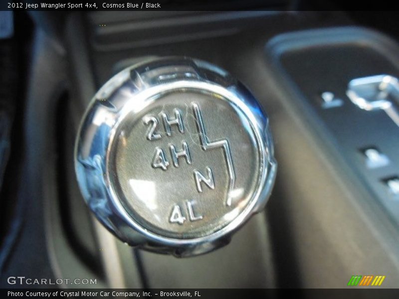 Cosmos Blue / Black 2012 Jeep Wrangler Sport 4x4