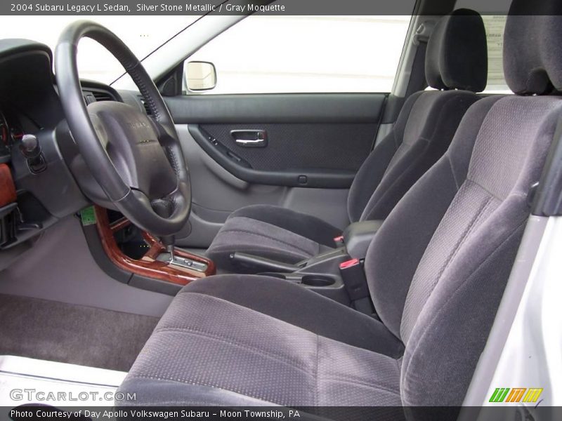 Silver Stone Metallic / Gray Moquette 2004 Subaru Legacy L Sedan
