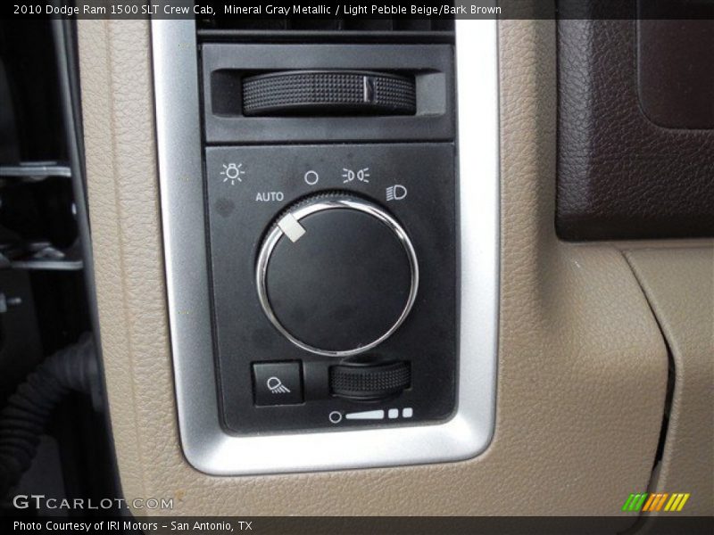 Mineral Gray Metallic / Light Pebble Beige/Bark Brown 2010 Dodge Ram 1500 SLT Crew Cab