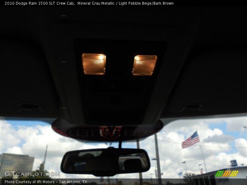 Mineral Gray Metallic / Light Pebble Beige/Bark Brown 2010 Dodge Ram 1500 SLT Crew Cab