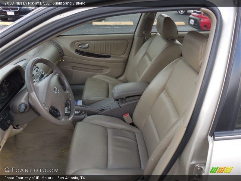 Sunlit Sand / Blond 2003 Nissan Maxima GLE
