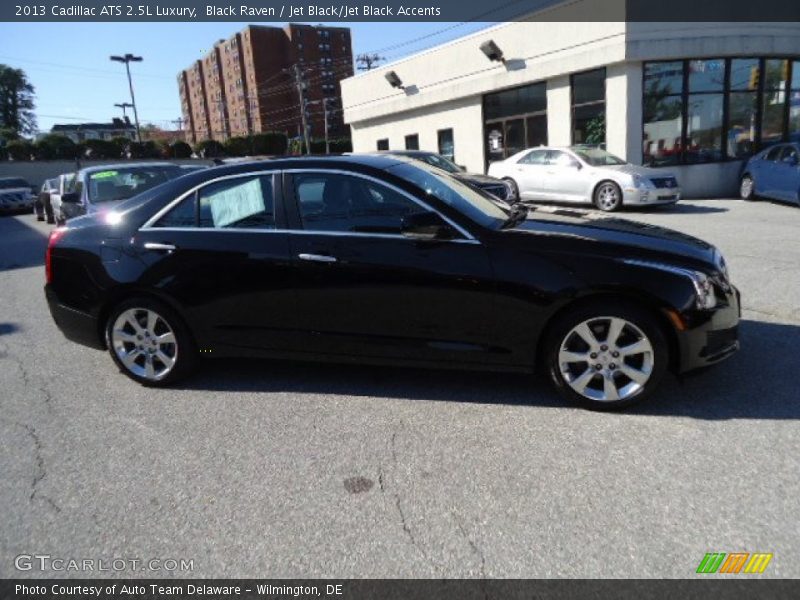 Black Raven / Jet Black/Jet Black Accents 2013 Cadillac ATS 2.5L Luxury