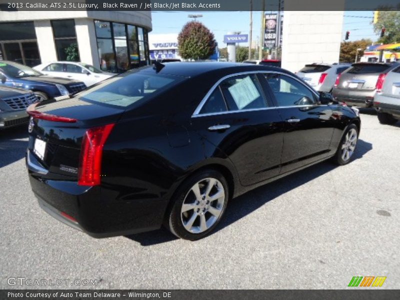 Black Raven / Jet Black/Jet Black Accents 2013 Cadillac ATS 2.5L Luxury