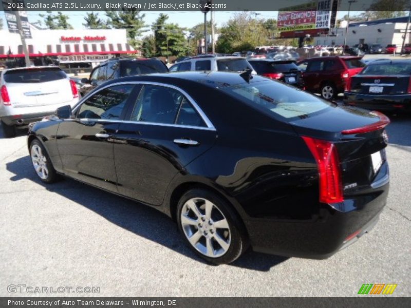 Black Raven / Jet Black/Jet Black Accents 2013 Cadillac ATS 2.5L Luxury