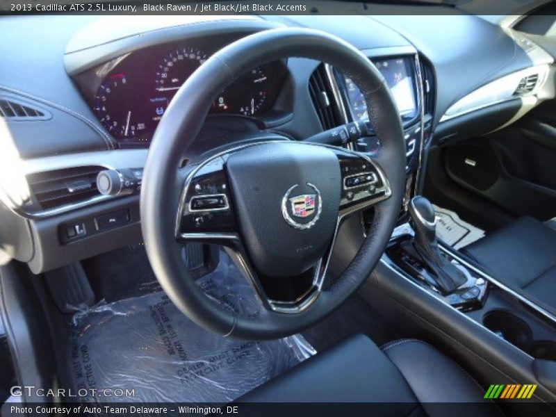 Black Raven / Jet Black/Jet Black Accents 2013 Cadillac ATS 2.5L Luxury