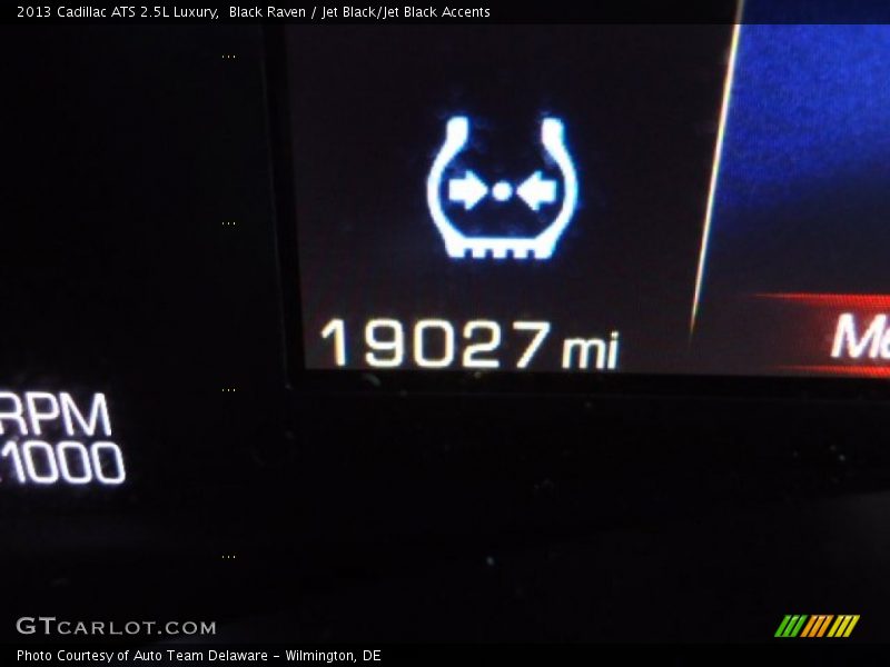 Black Raven / Jet Black/Jet Black Accents 2013 Cadillac ATS 2.5L Luxury