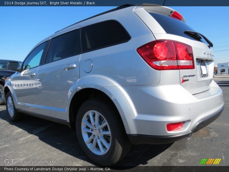 Bright Silver Metallic / Black 2014 Dodge Journey SXT
