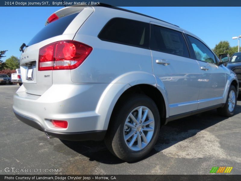 Bright Silver Metallic / Black 2014 Dodge Journey SXT